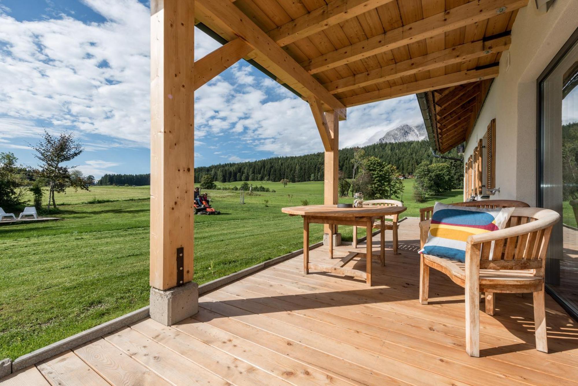 Naturchalet Hoeflehner - Heimgefuehl & Ruhelage An Loipe & Wanderweg Ramsau am Dachstein Exteriér fotografie
